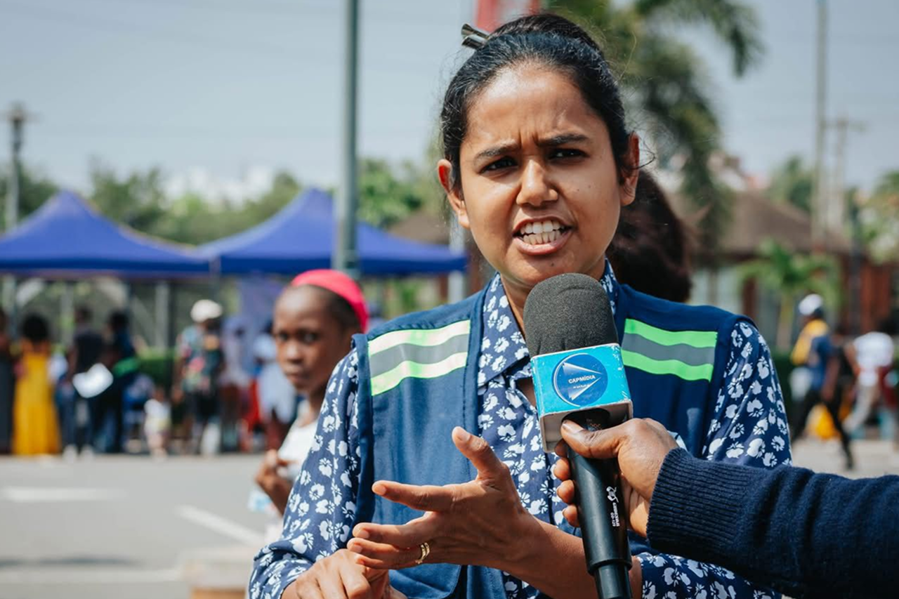 Entrevistas em eventos